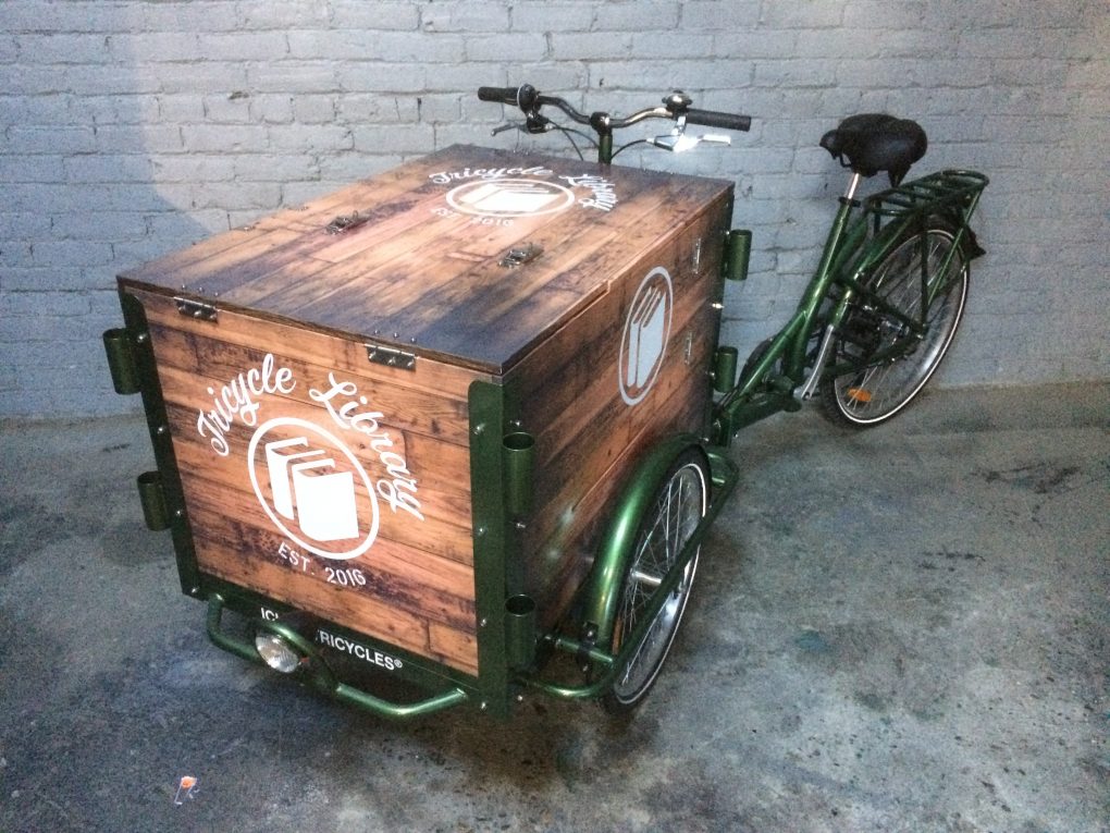 The Book Bike Mobile Libraries and Information Kiosks