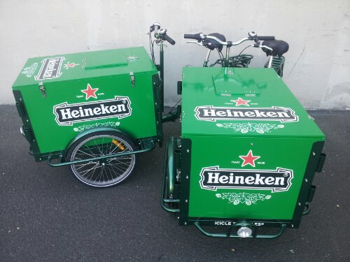Icicle Tricycle Beer Bikes