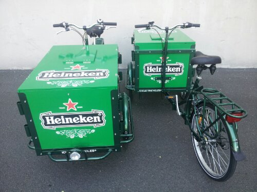 Icicle Tricycle Beer Bikes