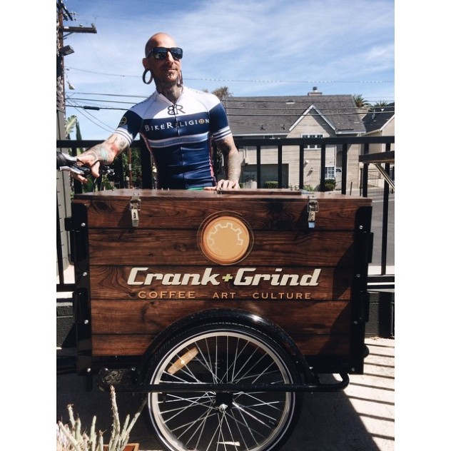 Crank and Grind Coffee Trike, Tricycle