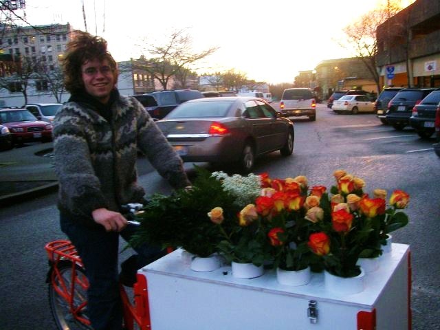 Icicle Tricycles Flower Bike