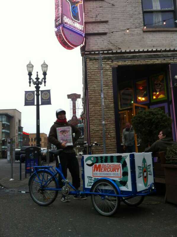 Newspaper Delivery Bike Icicle Tricycles