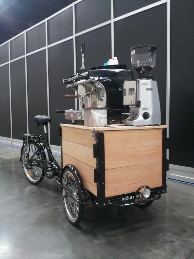 Mobile Coffee Business HandBuilt Coffee Vending Carts