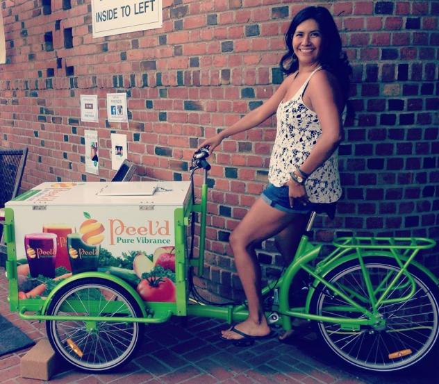 Icicle Tricycles Cold Press Mobile Juice Bar Trike