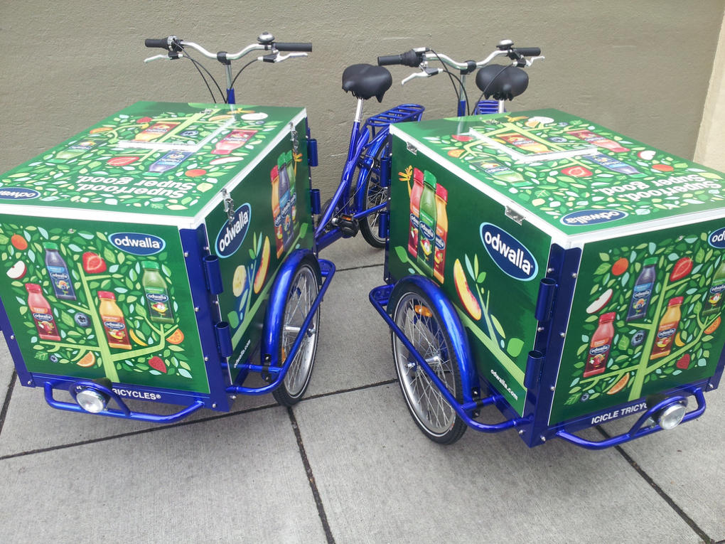 grocery delivery bicycle