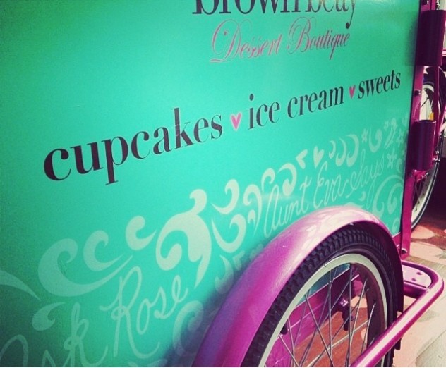 Brown Betty Desserts - Cupcake Bread Delivery Bike