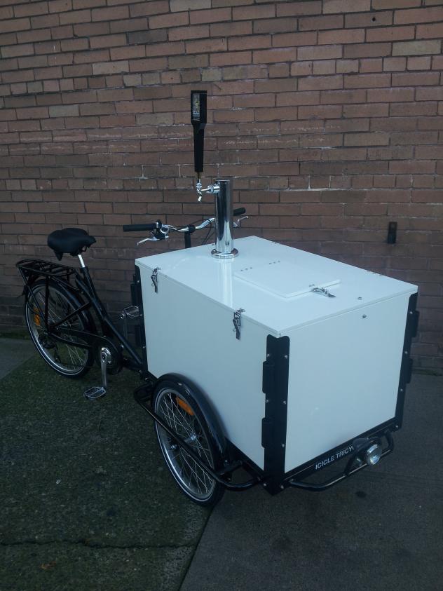 Icicle Tricycles Kombucha Bike - Beverage and Food Bikes