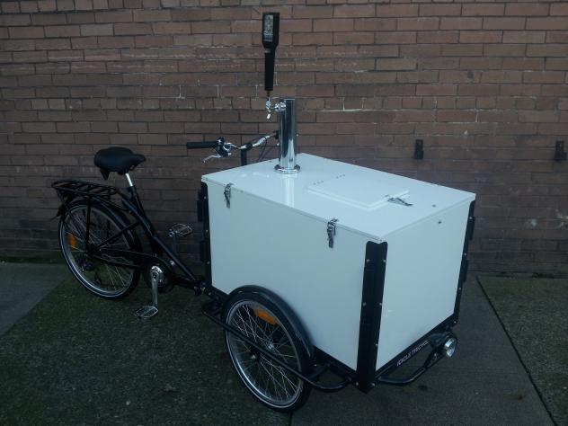 Icicle Tricycles Kombucha Bike - Beverage and Food Bikes