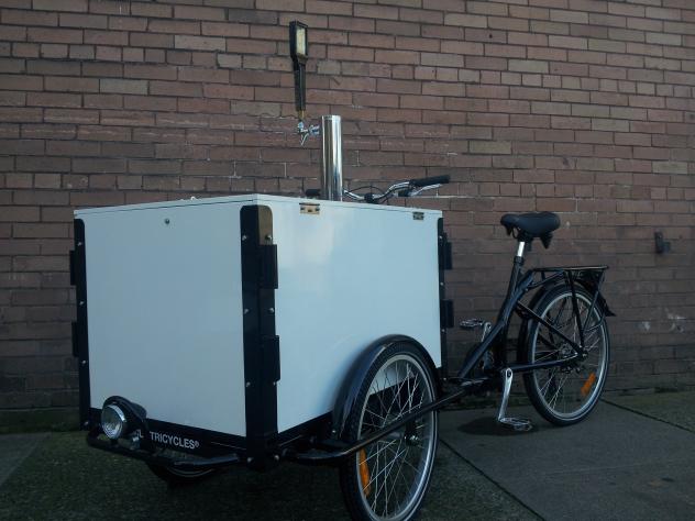 Icicle Tricycles Kombucha Bike - Cider Bike Beverage Cart