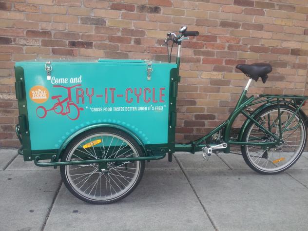 Grocery Delivery Trike - Food Bike Marketing