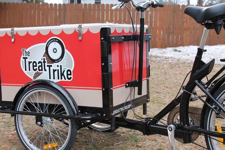 Ice Cream Bike Business Icicle Tricycles