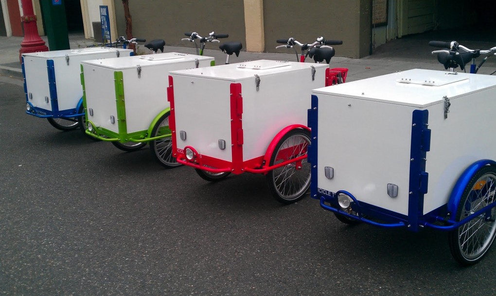 Mobile Vending Carts Icicle Tricycles Vending Bikes