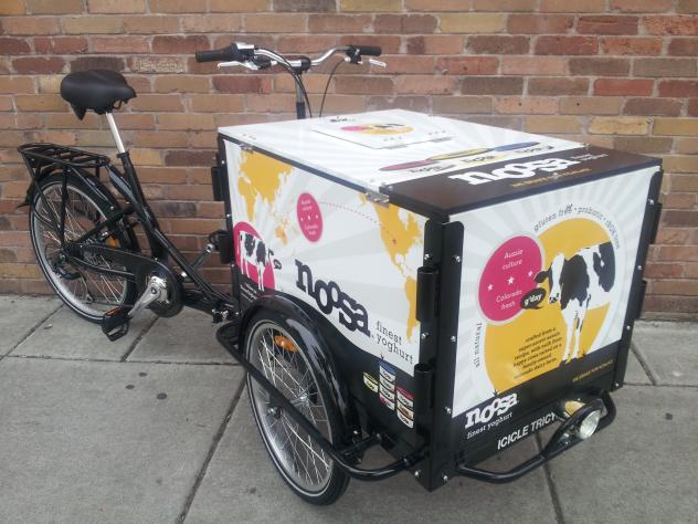 Icicle Tricycles Yogurt Bike - Dairy and Yogurt Marketing - Noosa Yogurt