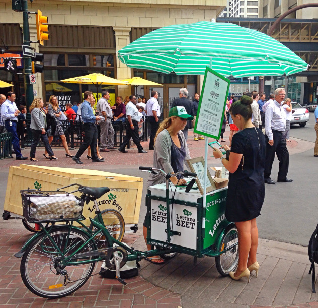 Icicle Tricycles Food Bike - LettuceBeetYYC Salad Bike