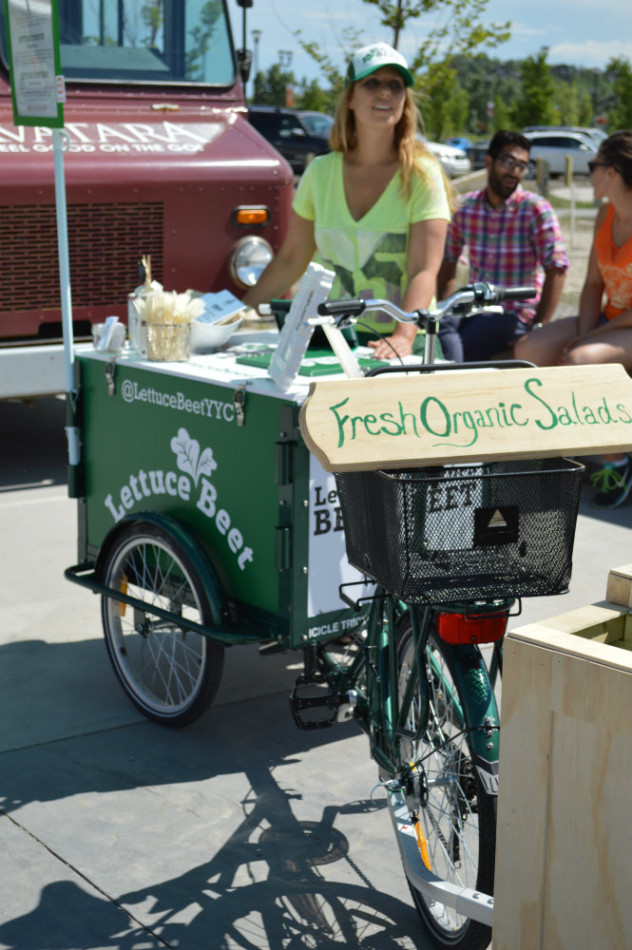 Icicle Tricycles Food Bike - LettuceBeetYYC Salad Bike