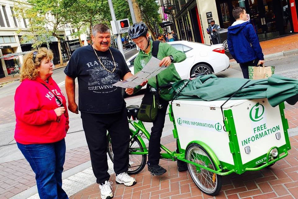 Mobile Kiosks Information Kiosk Bikes