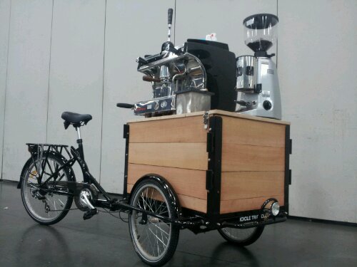 Icicle Tricycles Coffee and Espresso Bike