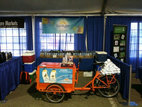 Icicle Tricycle Product Sampling & Marketing Bike