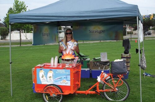 Icicle Tricycles Experiential Marketing Bike