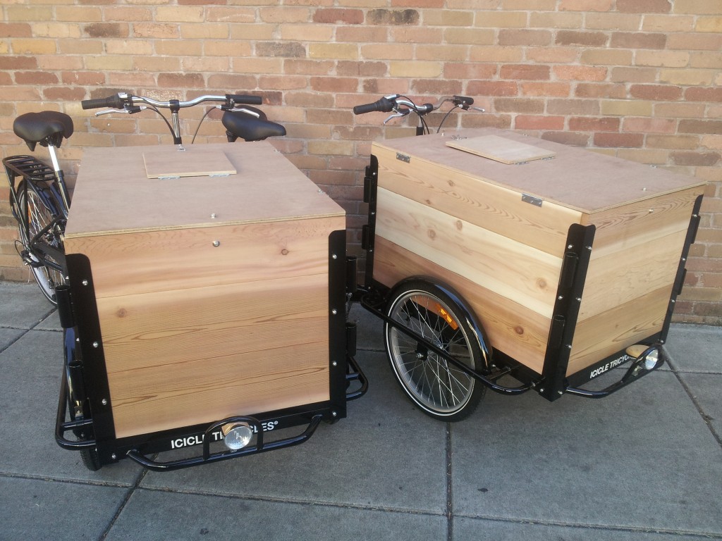 Icicle Tricycles Custom Cedar Bike