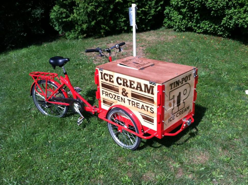 Pine Box Icicle Tricycle Ice Cream Bike