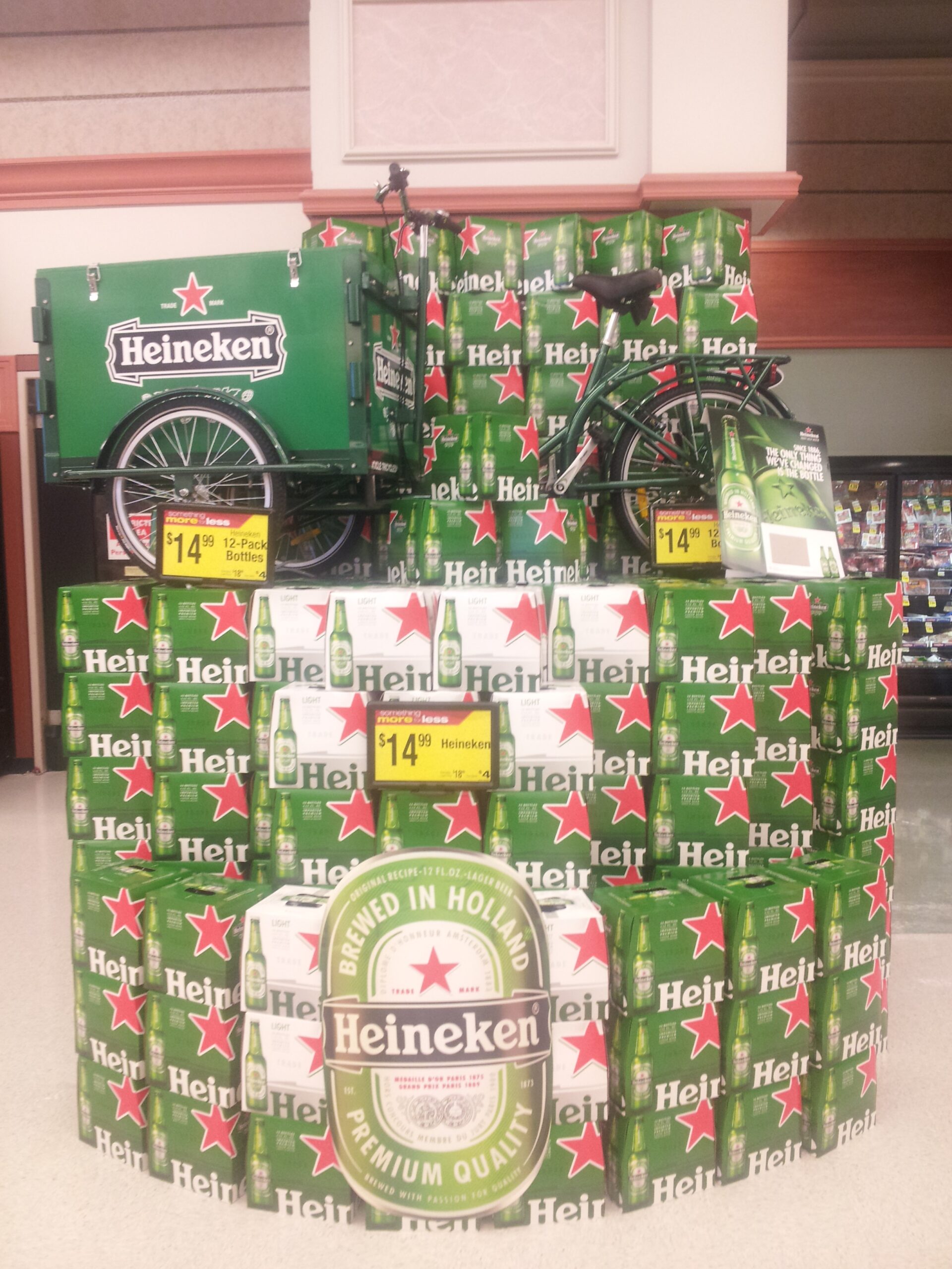 Icicle Tricycles Experiential Marketing Bike - Heineken