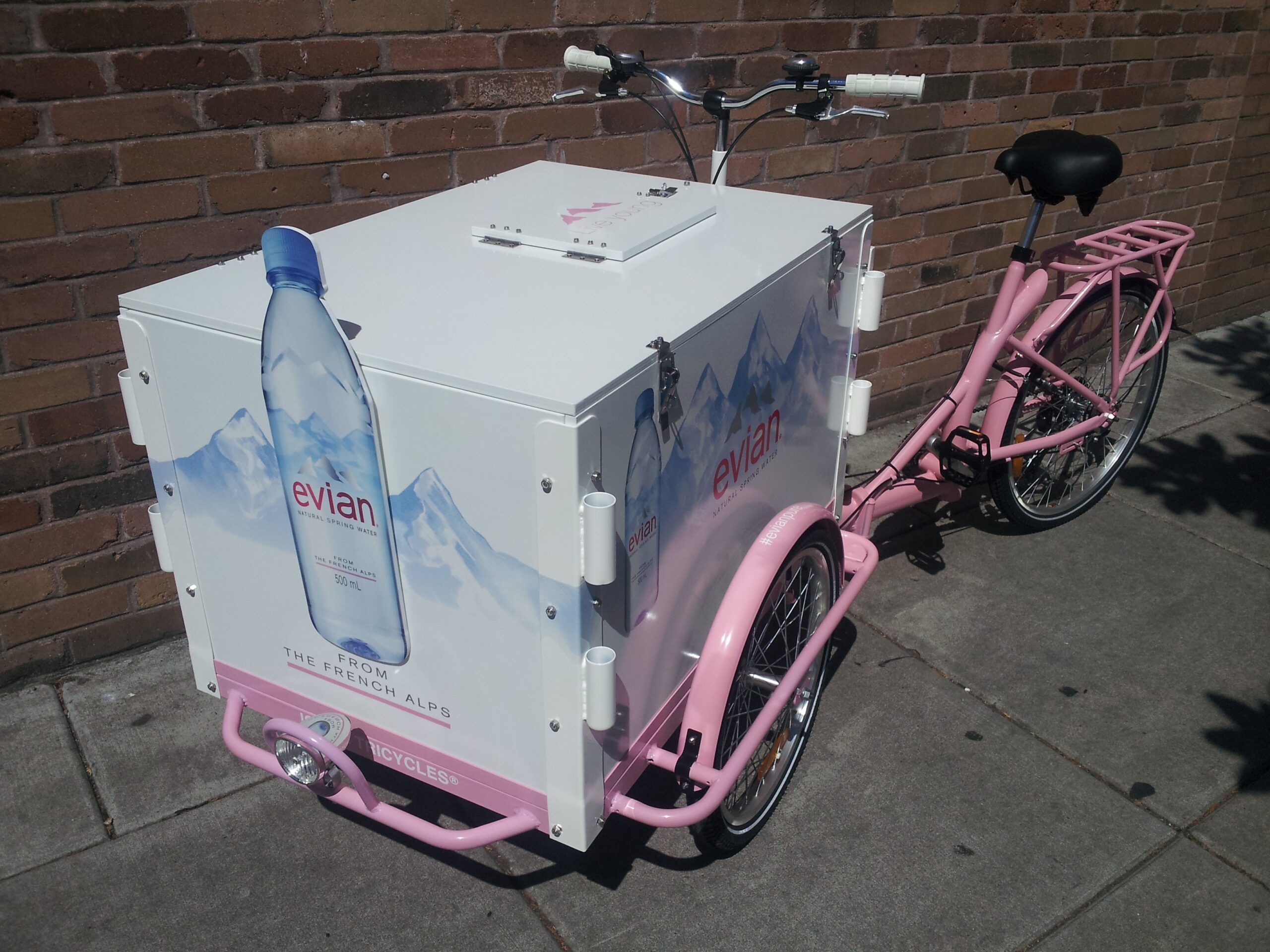 Icicle Tricycles Experiential Marketing Bike