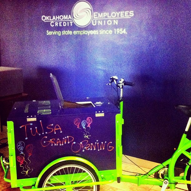 Oklahoma Employees Icicle Tricycle Credit Union Bike