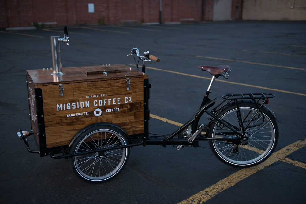 Icicle Tricycle Cold Brew Coffee Bike - Mission Coffee Co.