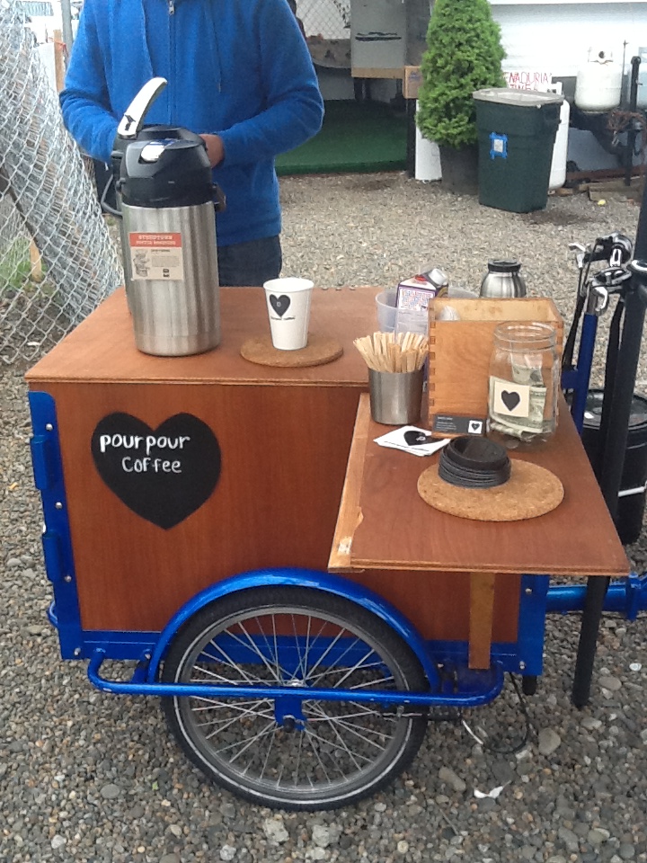 Icicle Tricycles Coffee Bike - Pour Pour Coffee