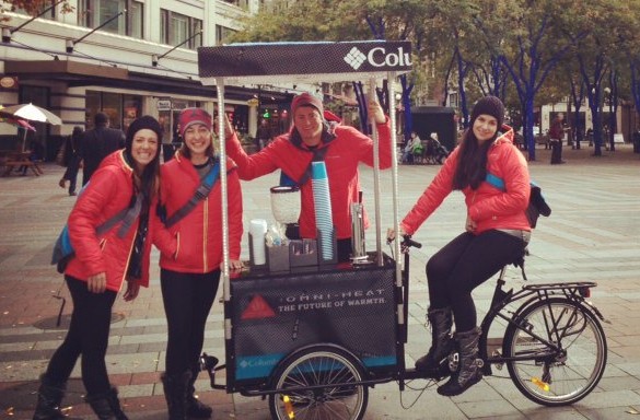 Icicle Tricycles Experiential Marketing Bike Campaign