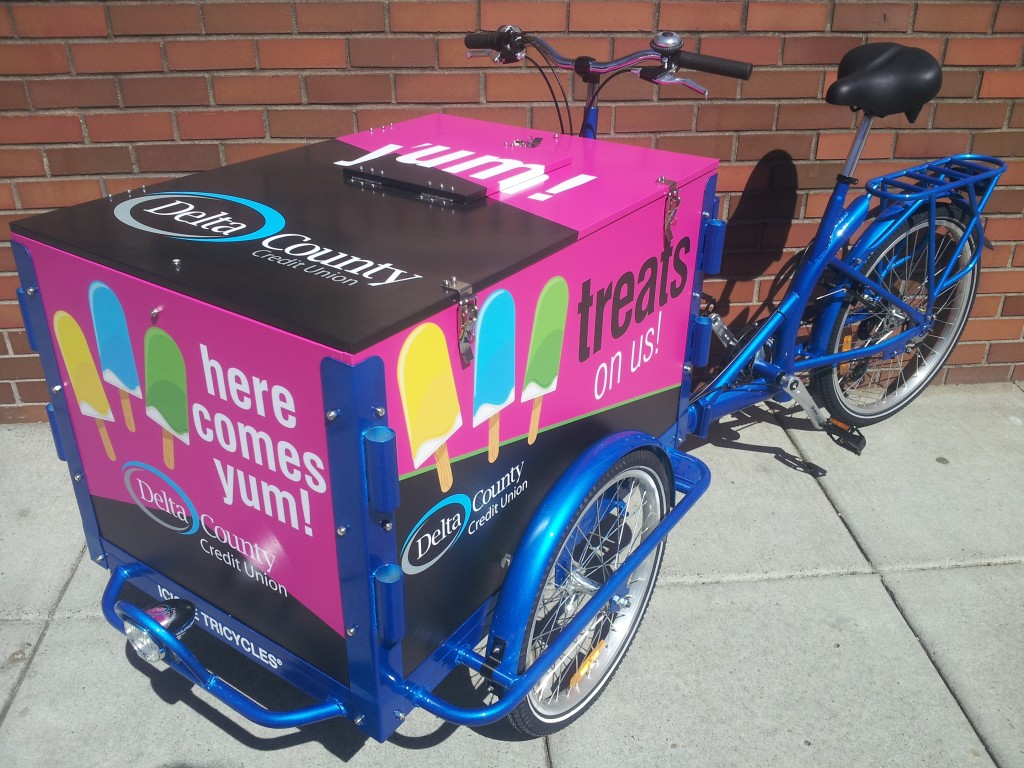 Icicle Tricycles Bank Bike - Ice Cream Bike