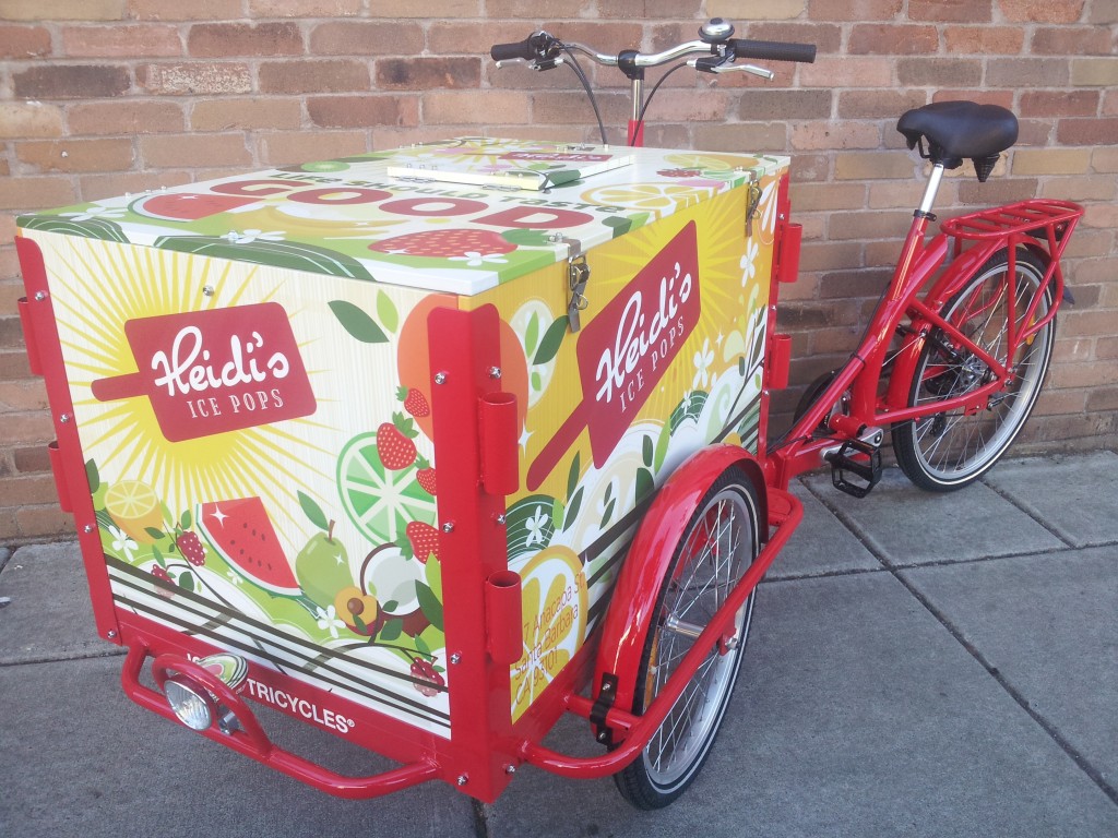 Icicle Tricycles Experiential Marketing Bike - Popsicle Bike