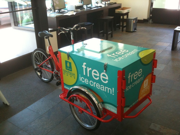 Icicle Tricycles Ice Cream Marketing Bike