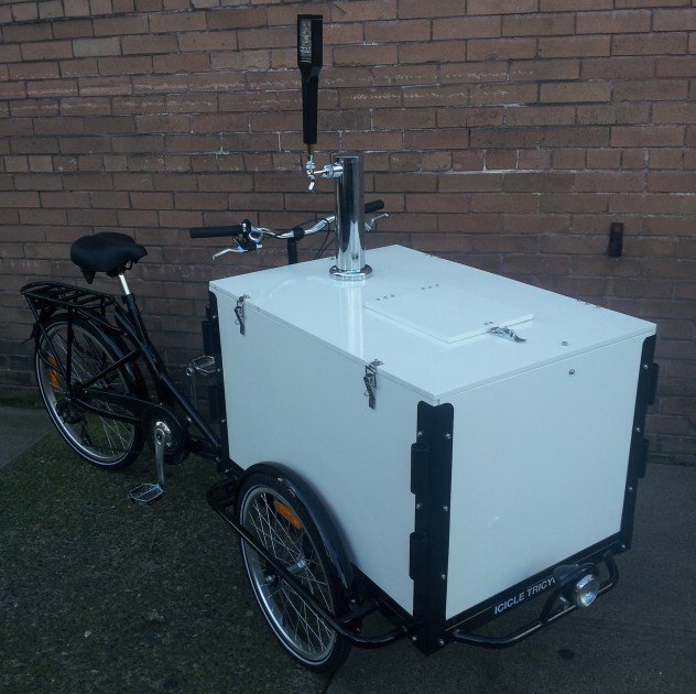 Icicle Tricycles Kombucha Bike - Cider Bike Beverage Cart