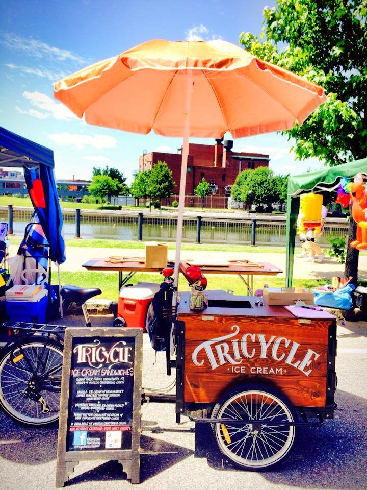 Tricycle Ice Cream Sandwiches - Icicle Tricycles Ice Cream Bike - Custom Cargo Bike