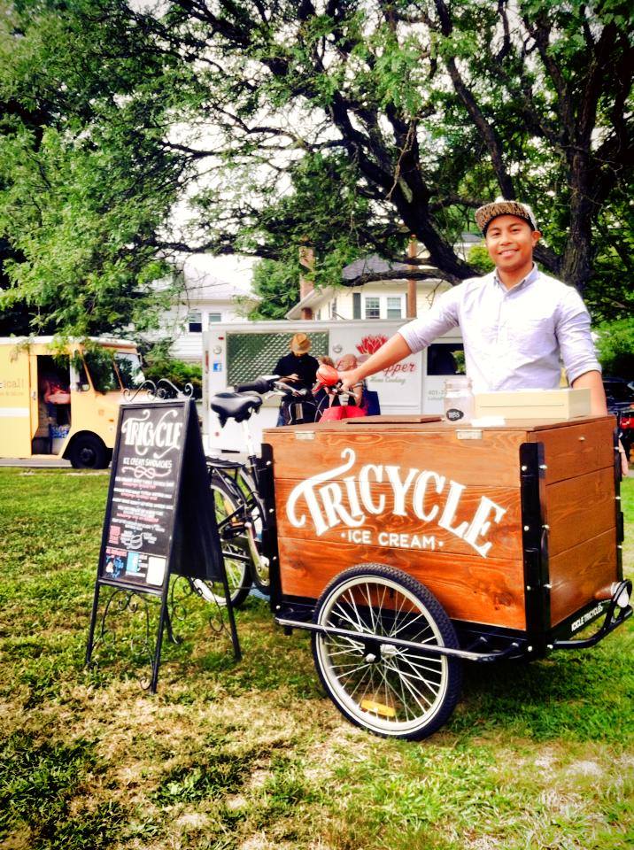 Tricycle Ice Cream Sandwiches Ice Cream Bike