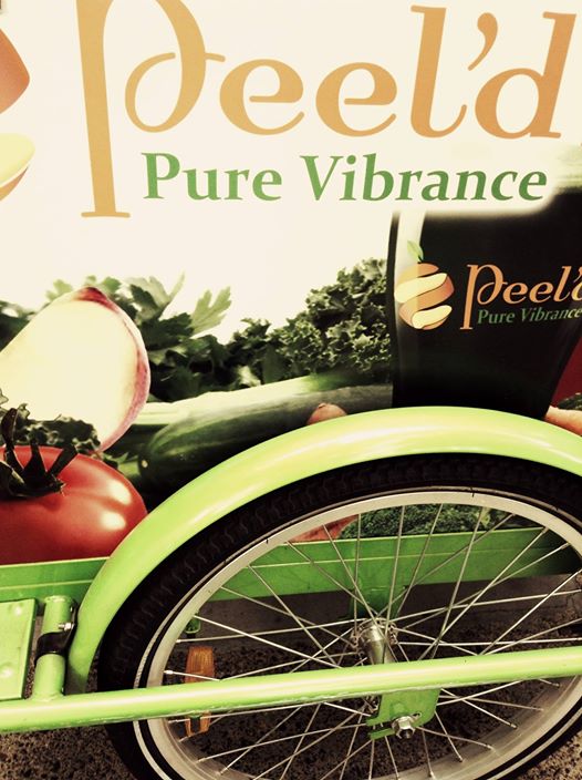 Peel'd Pure Vibrance - Fresh Produce Delivery Bike