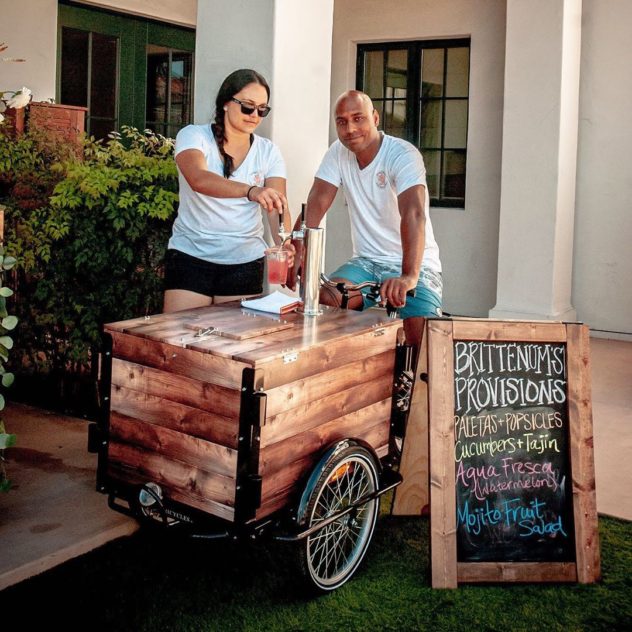 cold brew coffee vending bike, icicle tricycles, marketing custom trike