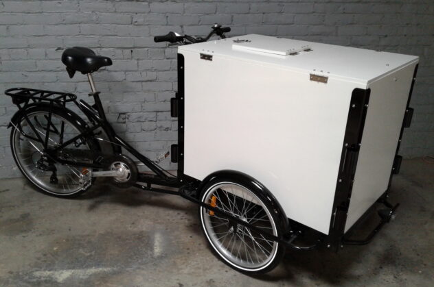 Tall Box Trike - Tall Vending Bike | Icicle Tricycles®